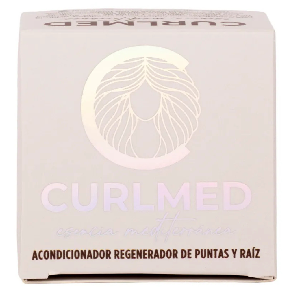 CurlMed Acondicionador Sólido Regenerador Puntas y Raíz Té Matcha 80g