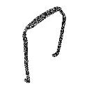 Swirls of Silver on Black Headband Zazzy Bandz_1.jpeg
