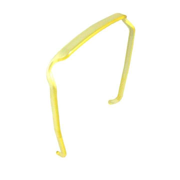 Yellow Translucent Headband Zazzy Bandz_1.jpeg