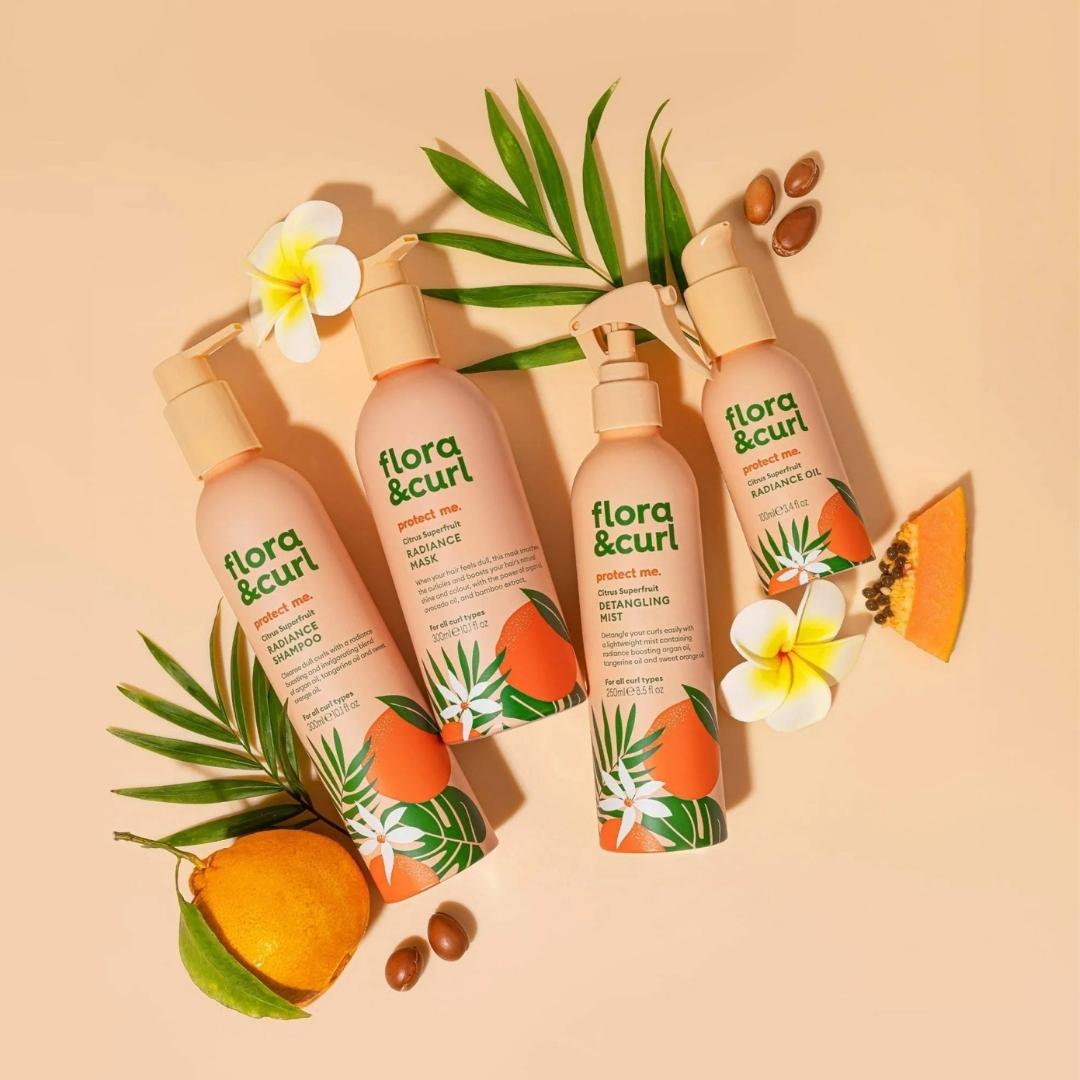 Flora & Curl Protect Me Citrus Superfruit Radiance Oil 100ml