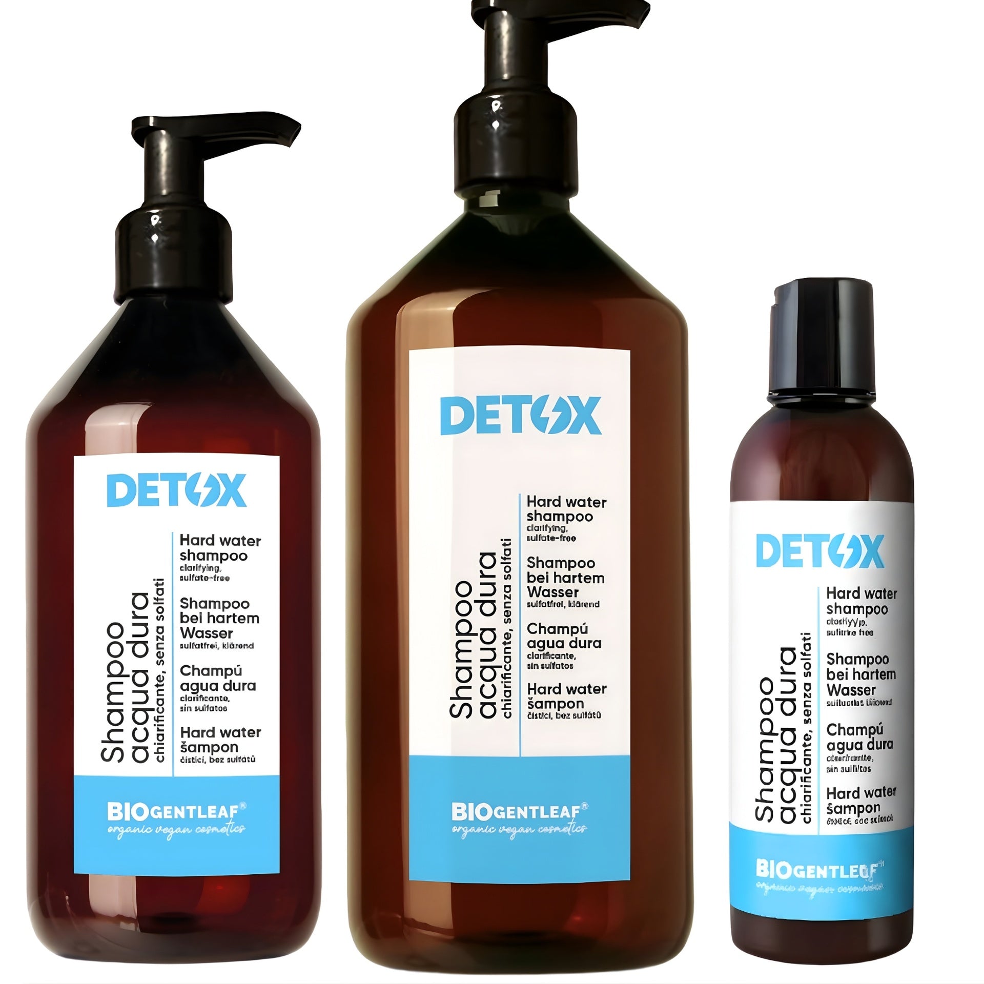 Bio Gentleaf Champú Agua Dura Clarificante Sin Sulfatos