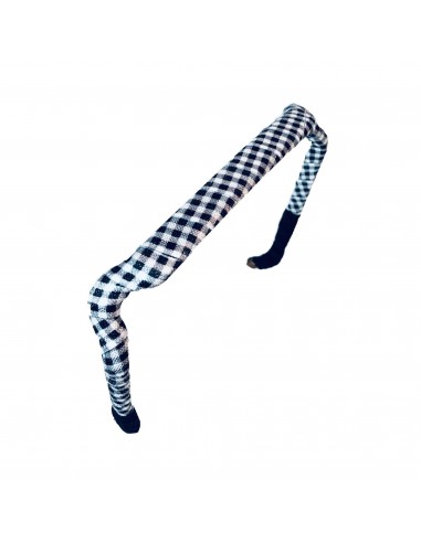 Zazzy Bands Gingham in White and...