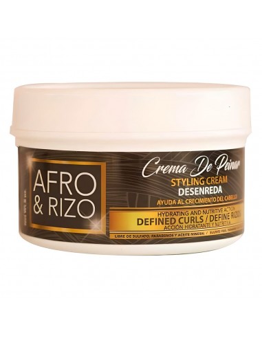Afro & Rizo Crema De Peinar 8Oz