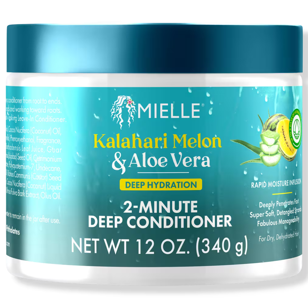 Mielle Kalahari Melon &amp; Aloe Vera Deep Hydration 2-Minute Deep Conditioner 340ml