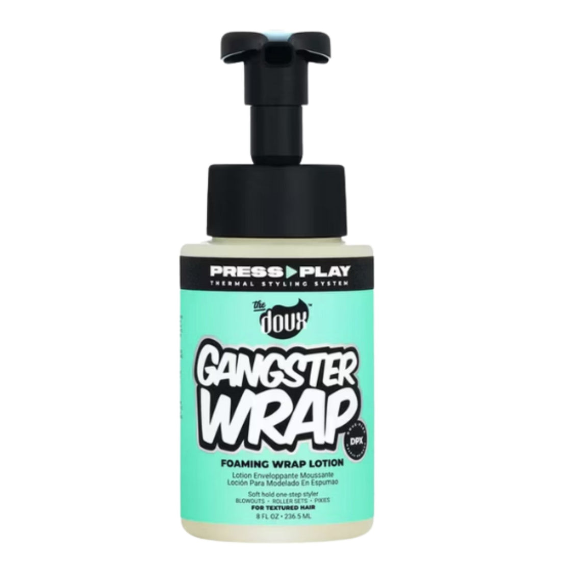 The Doux Press Play Gangster Wrap Lotion 8oz