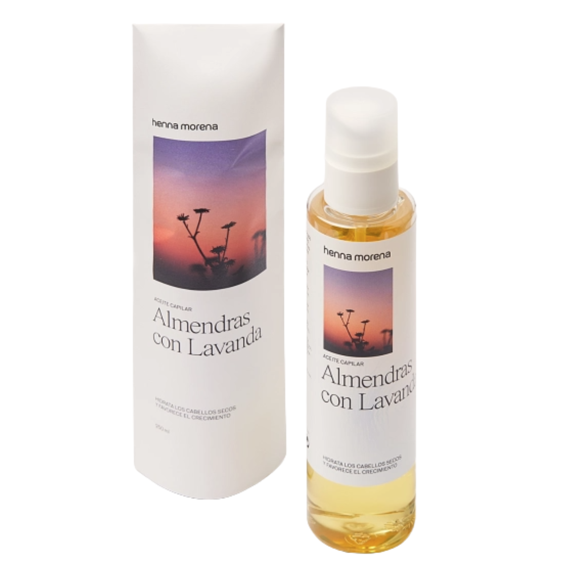 Henna Morena Aceite De Almendras Con Lavanda 250ml