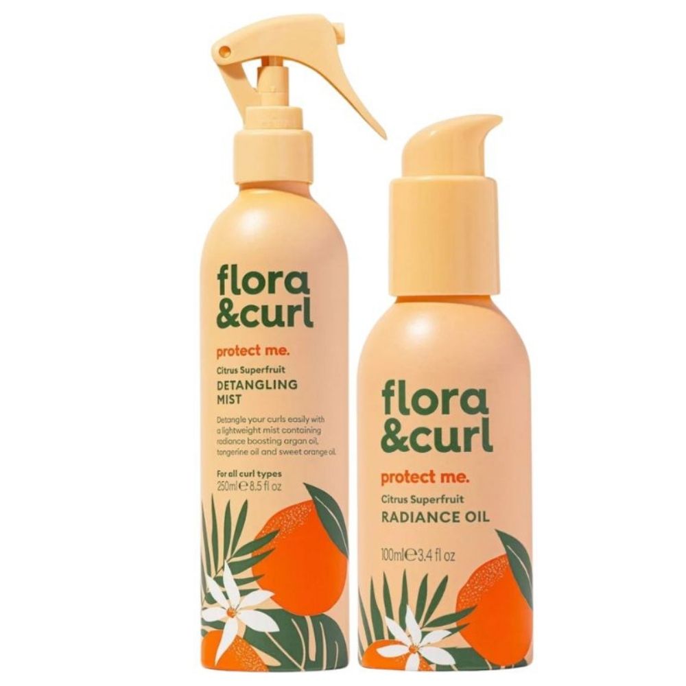 Flora &amp; Curl Citrus Superfruit Radiance Hydrating Pack