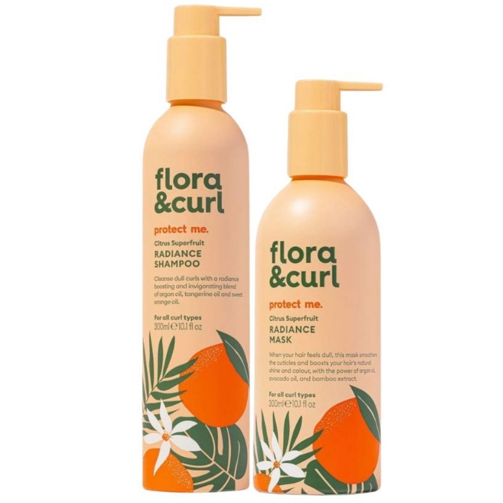Flora &amp; Curl Citrus Superfruit Radiance Pack