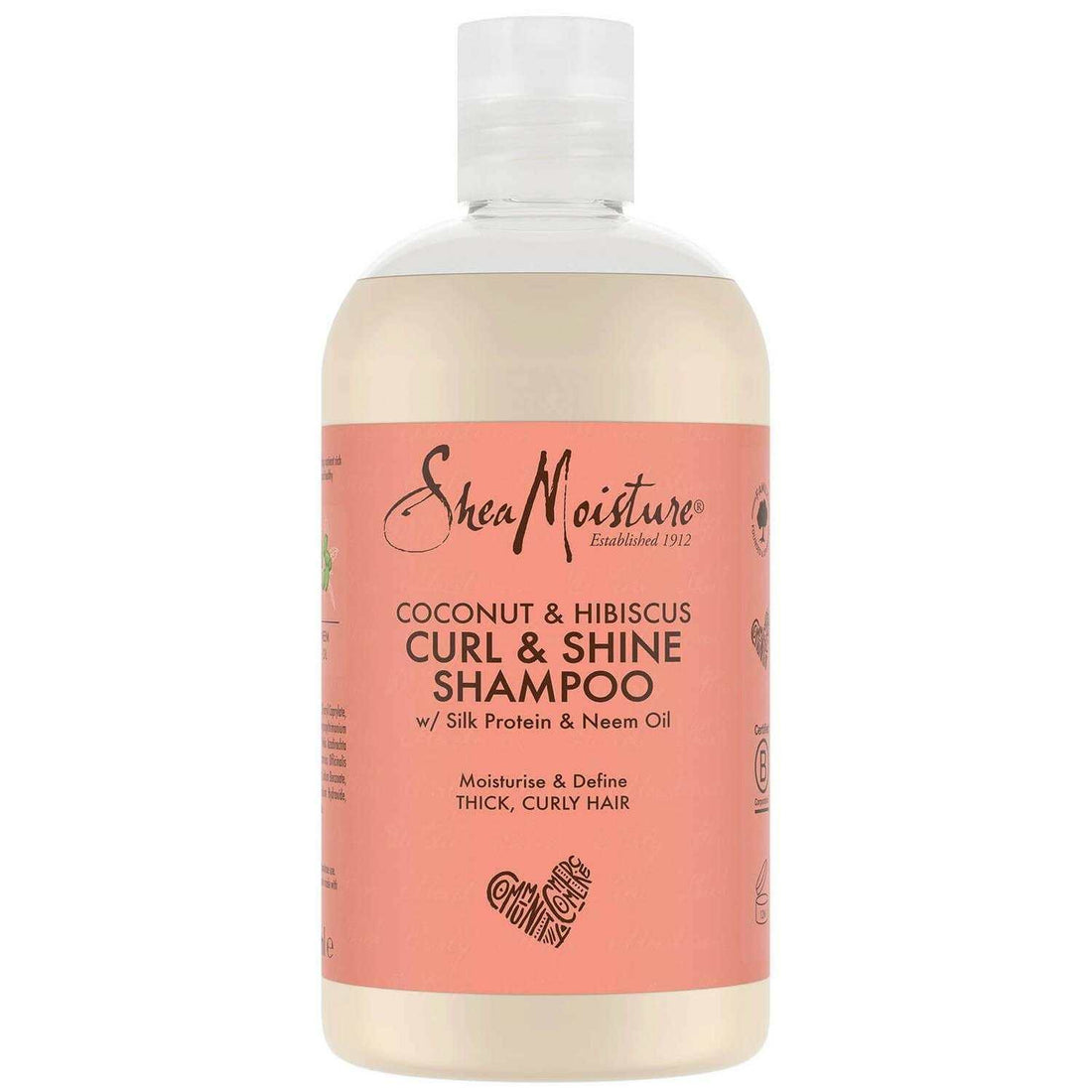 Shea Moisture Coconut &amp; Hibiscus Curl &amp; Shine Champú