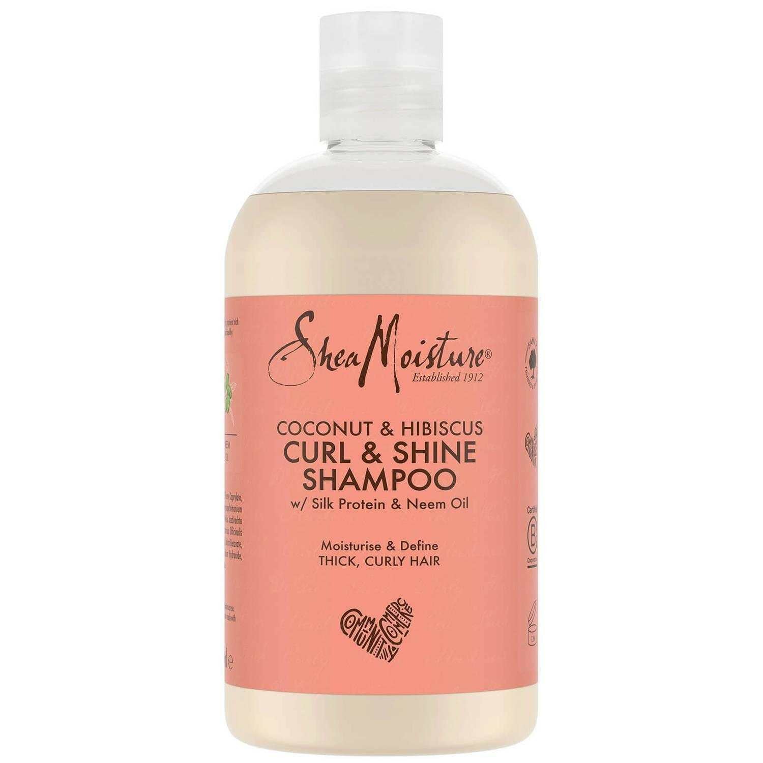 Shea Moisture Coconut &amp; Hibiscus Curl &amp; Shine Champú
