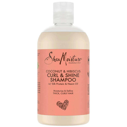 Shea Moisture Coconut &amp; Hibiscus Curl &amp; Shine Champú
