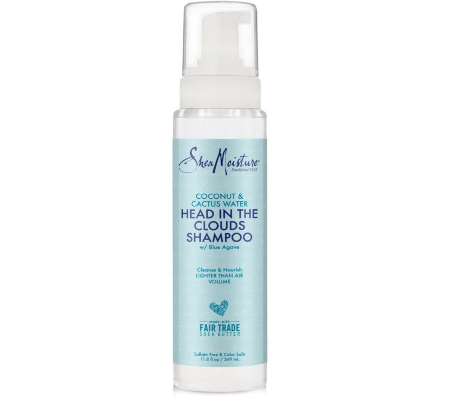 Shea Moisture Coconut &amp; Cactus Water Head In The Clouds Shampoo 349ml