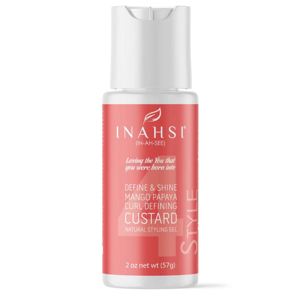 Inahsi Naturals Define &amp; Shine Mango Papaya Curl Defining Custard
