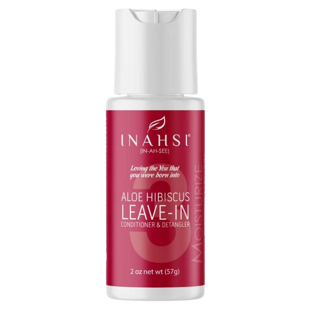 Inahsi Naturals Aloe Hibiscus Leave-In Acondicionador &amp; Detangler