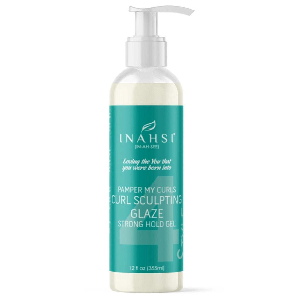 Inahsi Naturals Pamper My Curl Curl Sculpting Glaze Strong Hold Gel
