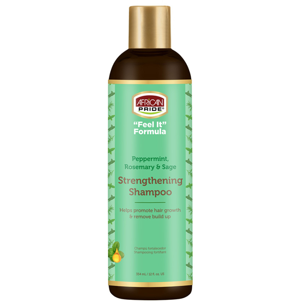 African Pride Peppermint &amp; Rosemary Strengthening Shampoo 354ml