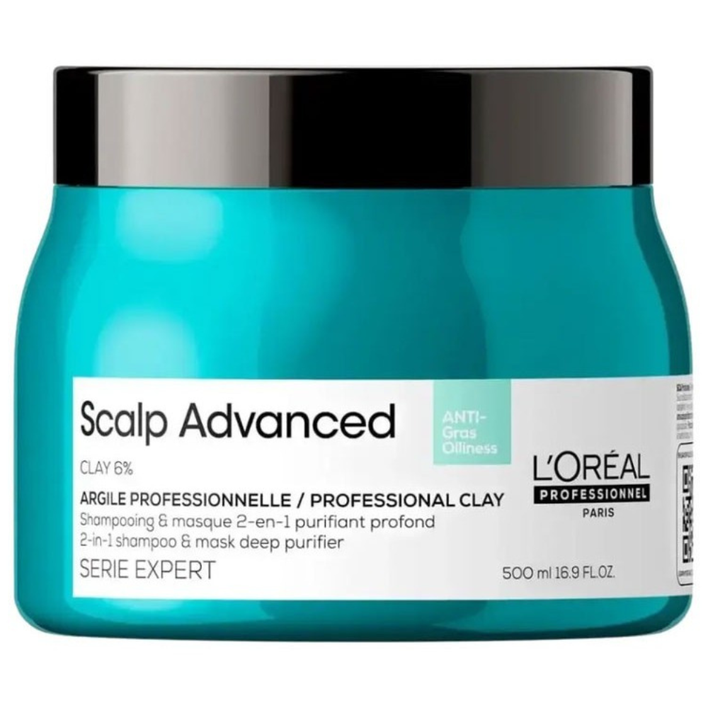 L’Oréal Expert Scalp Advanced Clay 6% 2-In-1 Shampoo &amp; Mask Deep Purifier