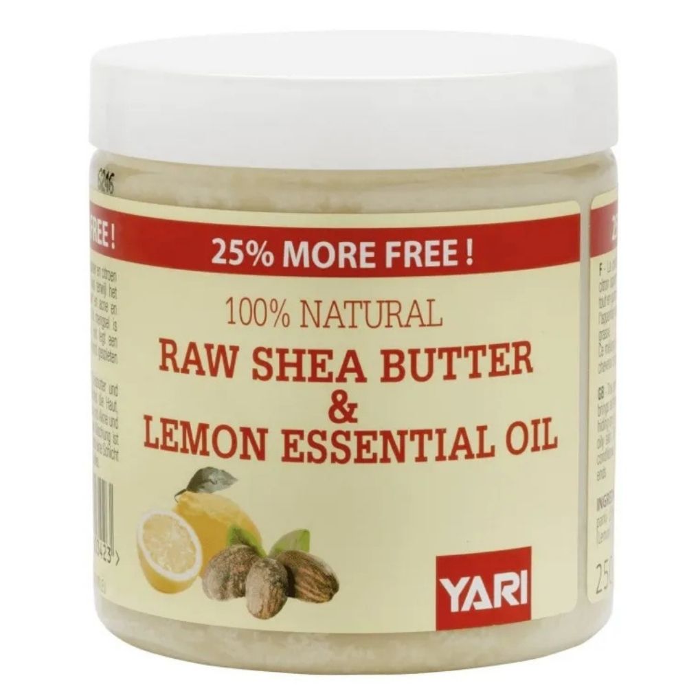 Yari Natural Raw Shea Butter &amp; Lemon Essential Oil 250ml