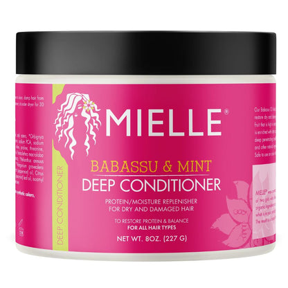 Mielle Babassu &amp; Mint Deep Conditioner Treatment 227g