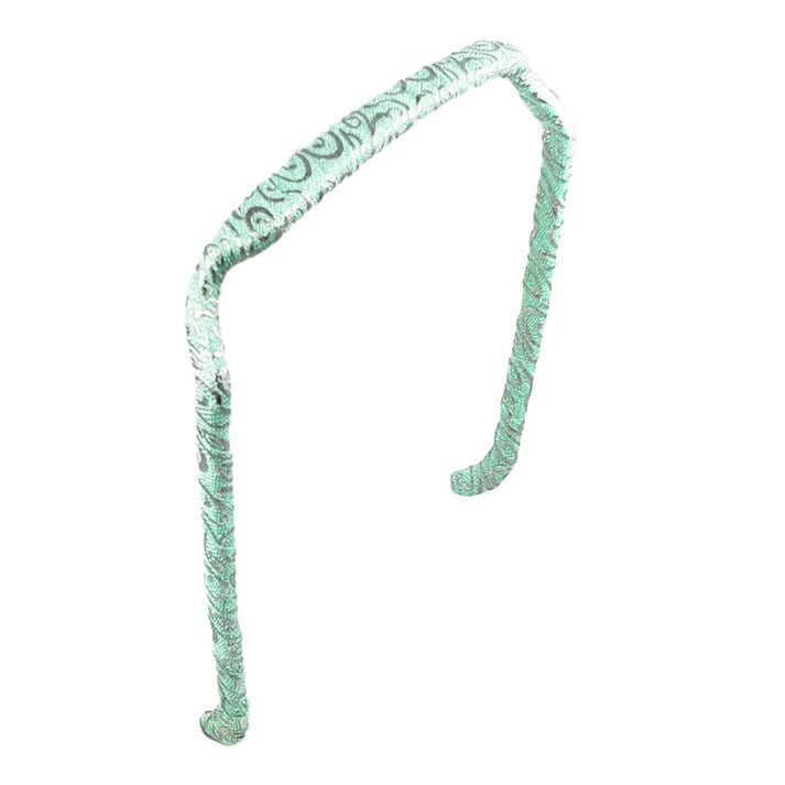 Seafoam Silver Swirls Wrapped  Zazzy Bandz_1.jpeg