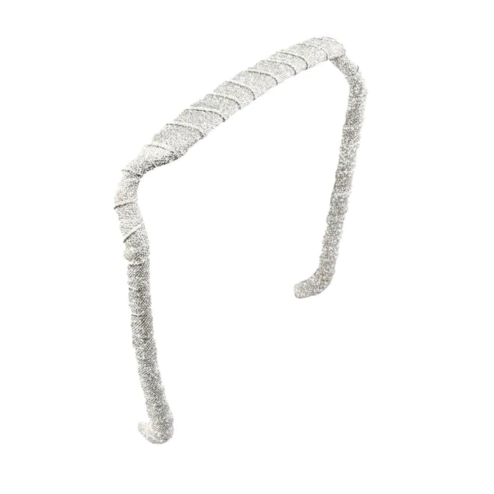Silver Sparkles Headband  Zazzy Bandz_1.jpeg