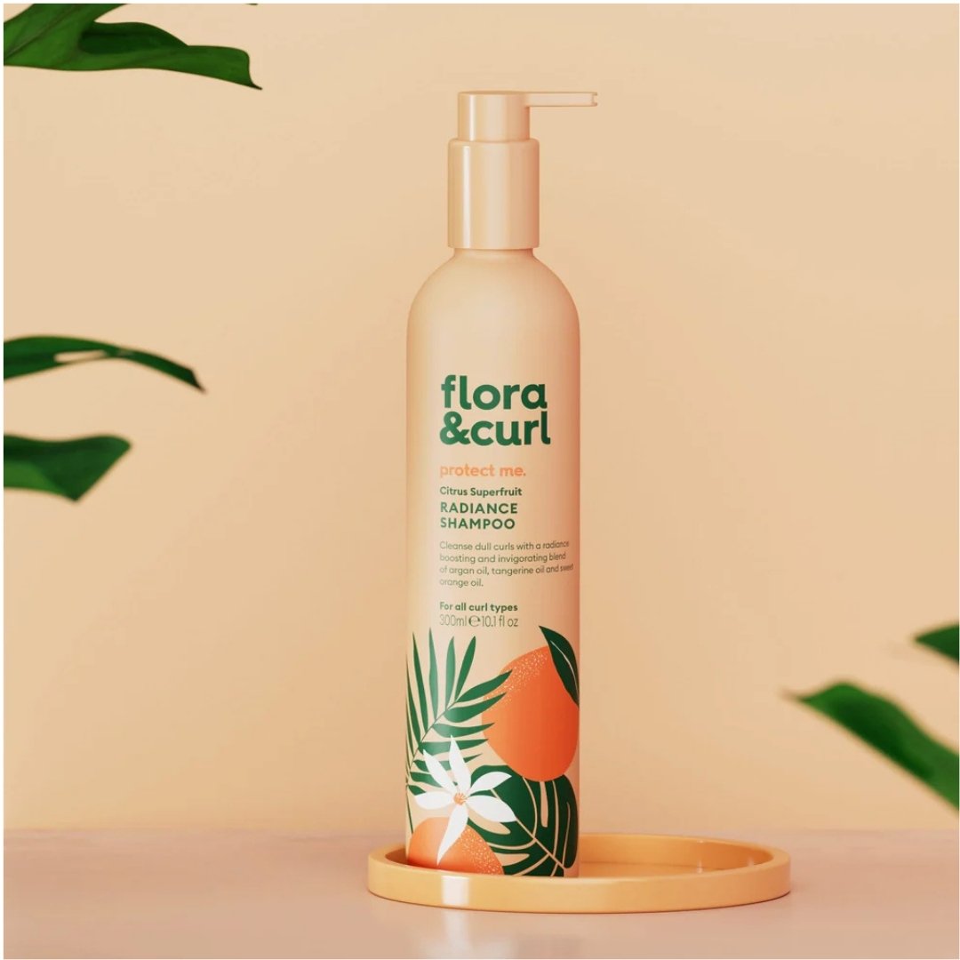Flora &amp; Curl Protect Me Citrus Superfruit Radiance Shampoo 300ml