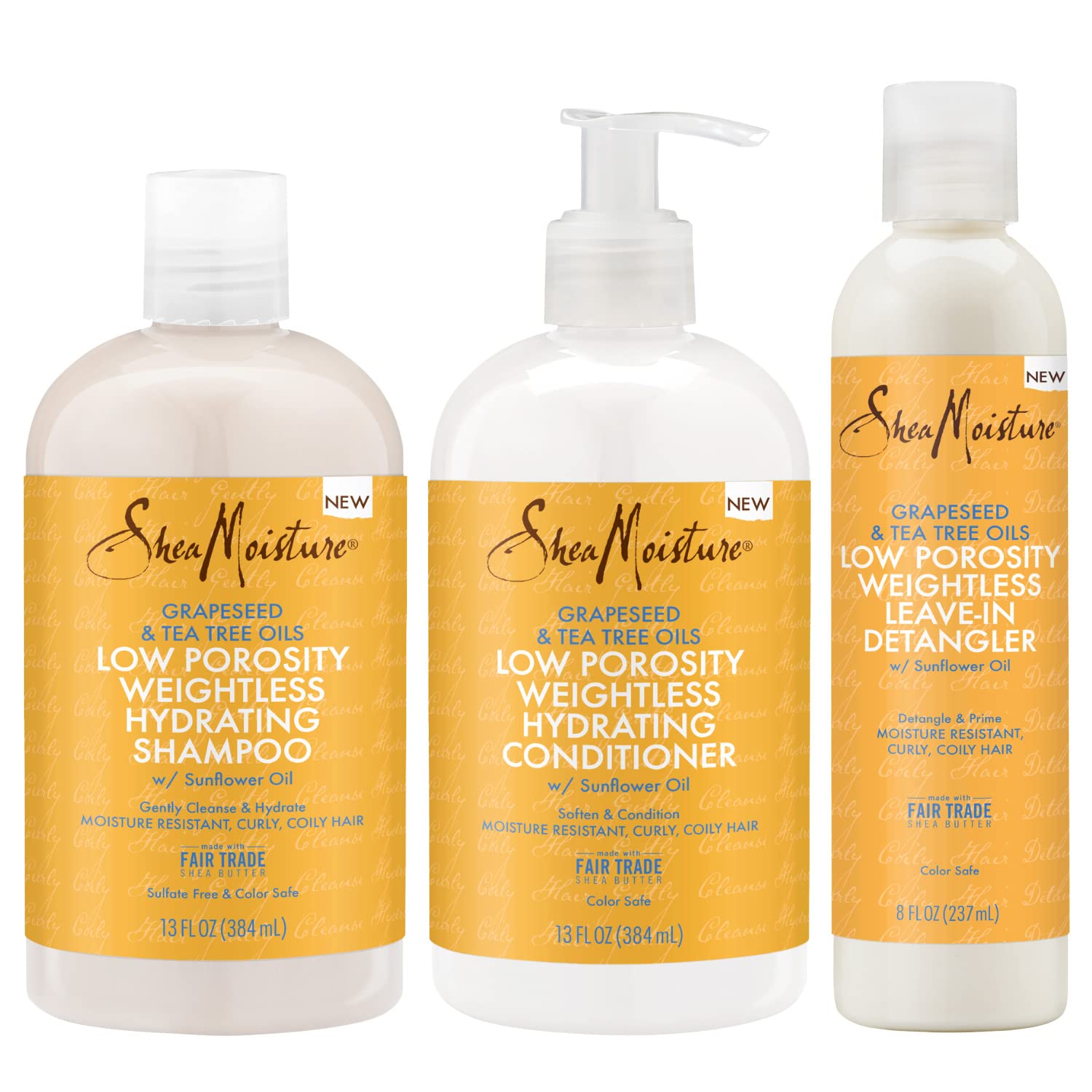 Shea Moisture Grapeseed &amp; Tea Tree Oils Low Porosity Weightless Hydrating Pack