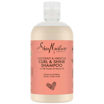 Shea Moisture Coconut &amp; Hibiscus Curl &amp; Shine Champú