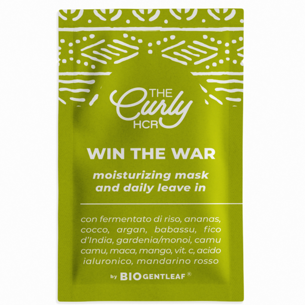 (Muestra) Bio Gentleaf Win The War Moisturizing Mask and Daily Leave In 7ml