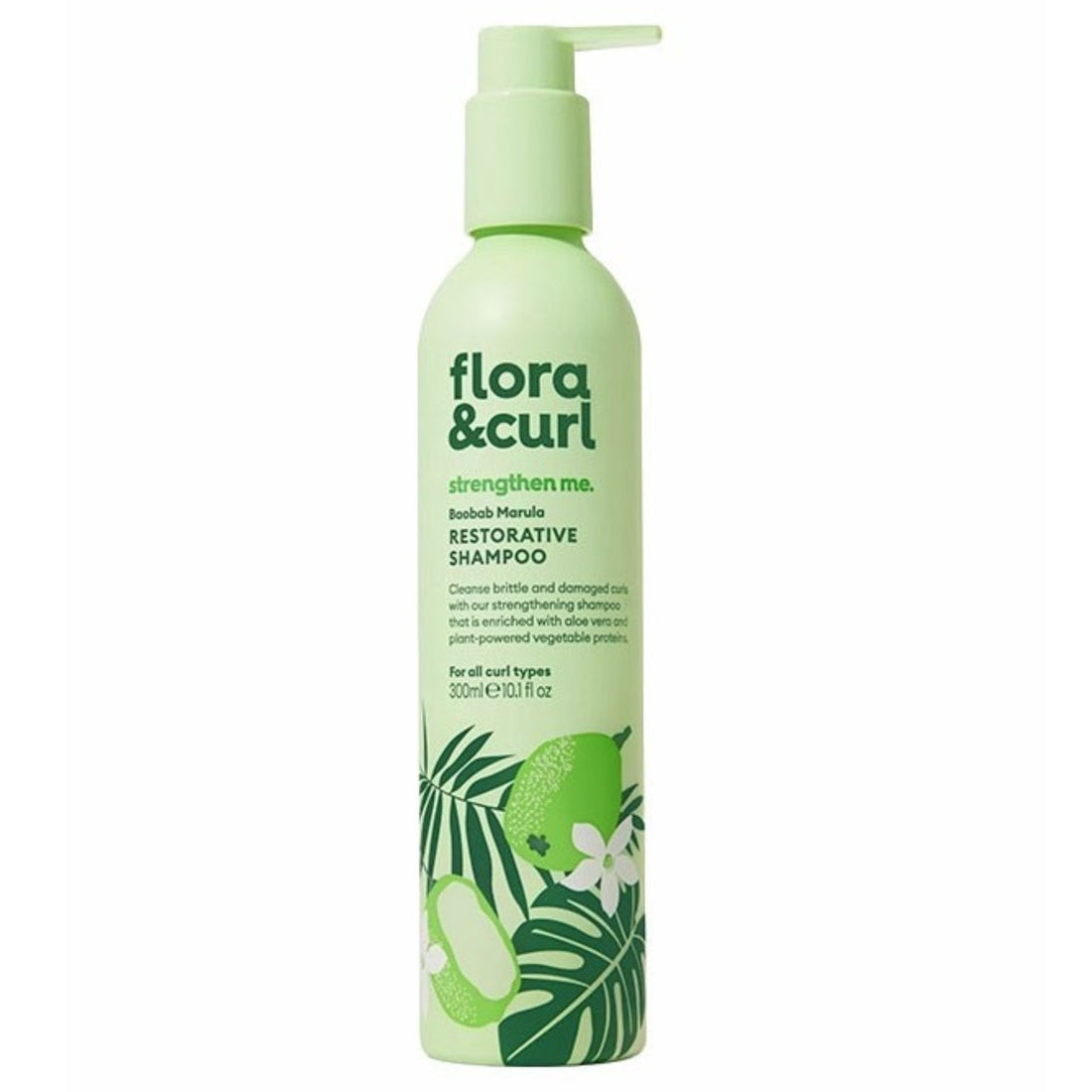Flora &amp; Curl Restorative Shampoo Baobab &amp; Marula 300ml