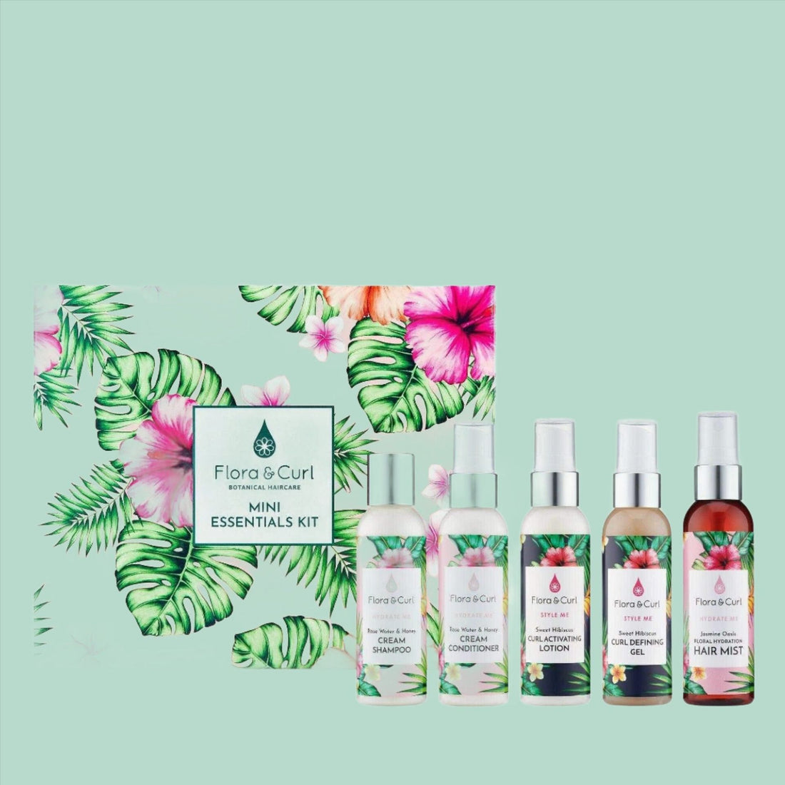 Flora &amp; Curl Travel Essentials Kit