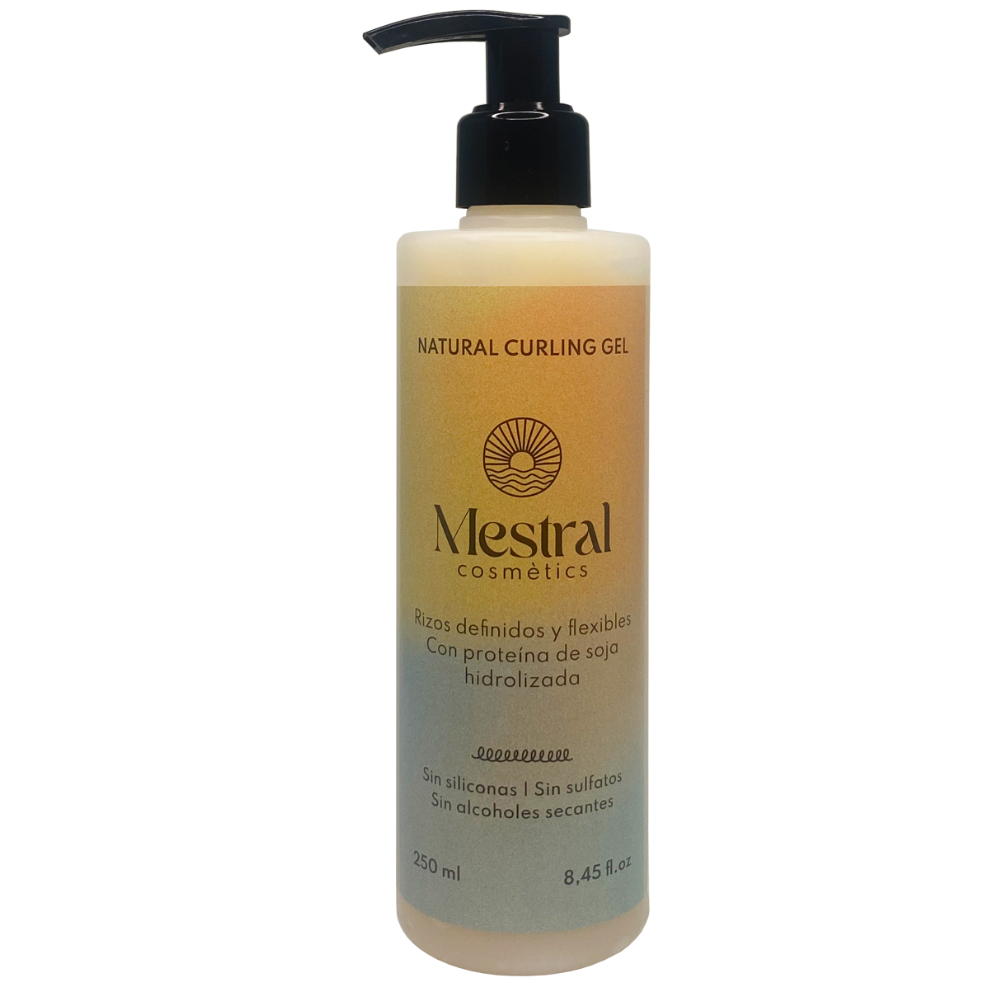 Mestral Cosmetics Natural Curling Gel for Defining Curly Hair