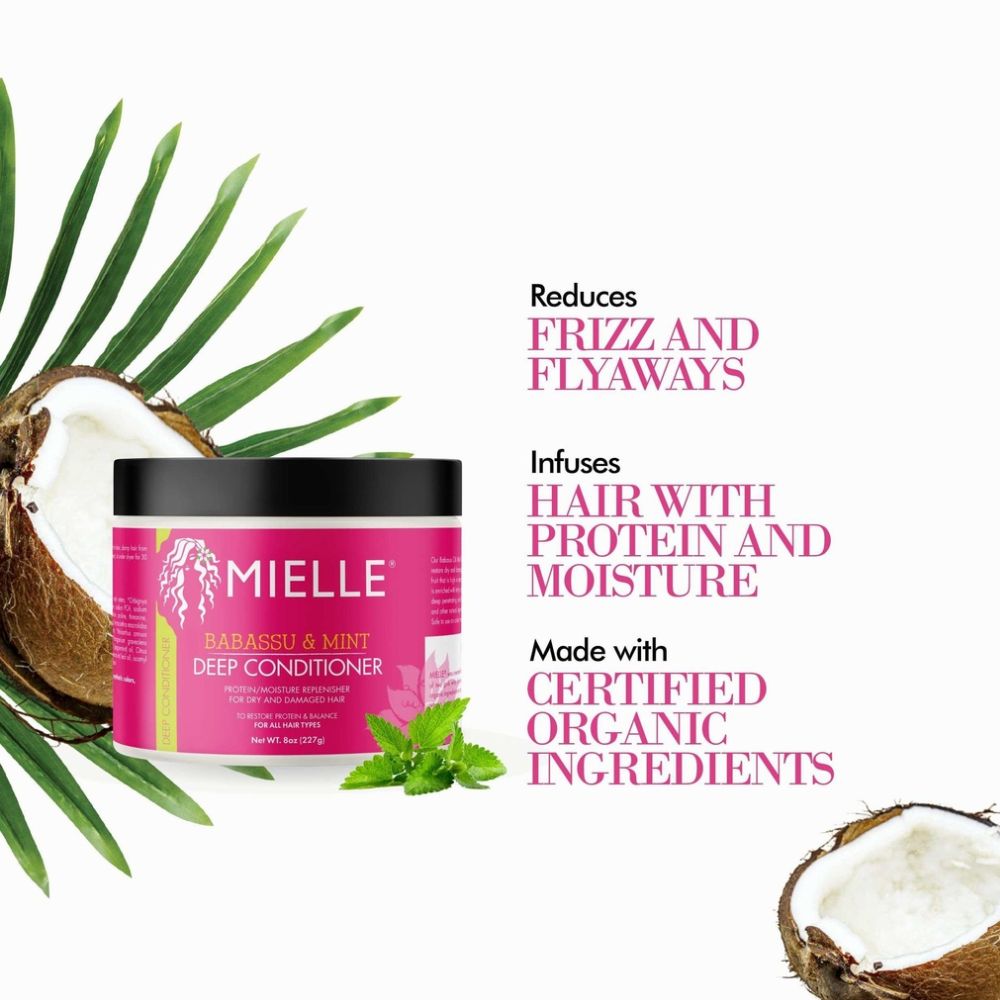 Mielle Babassu &amp; Mint Deep Conditioner Treatment 227g